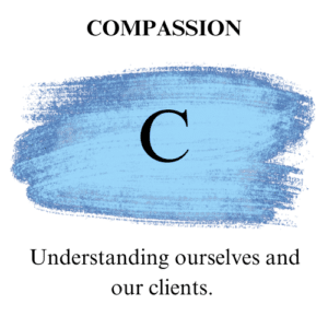 Compassion: Understanding ourselves and our clients